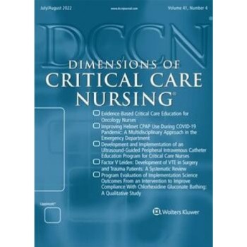 Dimensions Of Critical Care Nursing Magazine Subscription